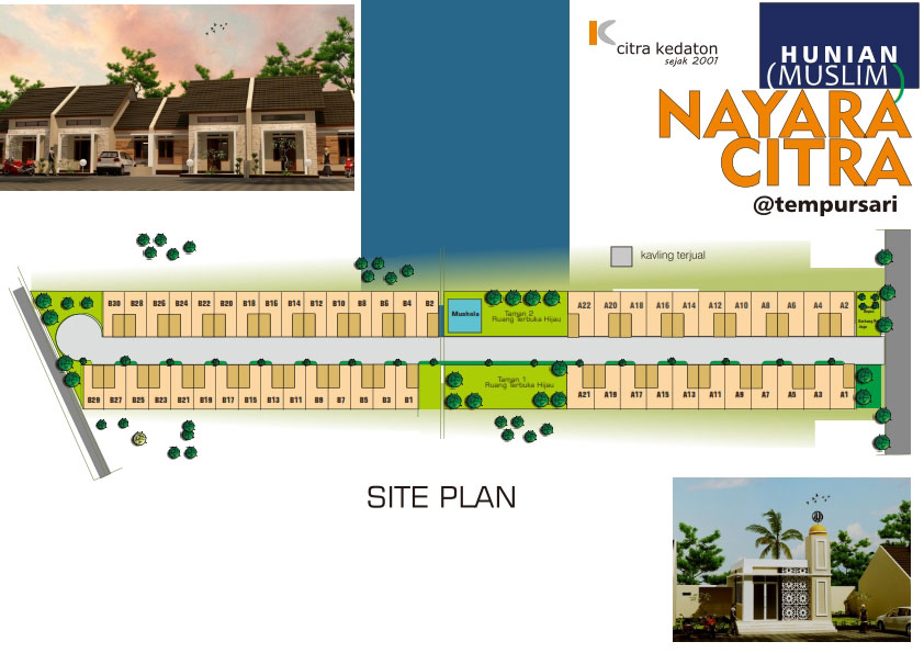 Siteplan Perumahan Nayara Citra