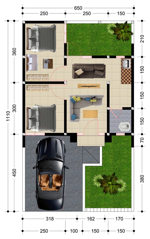 Siteplan Perumahan Hinggil Mansion
